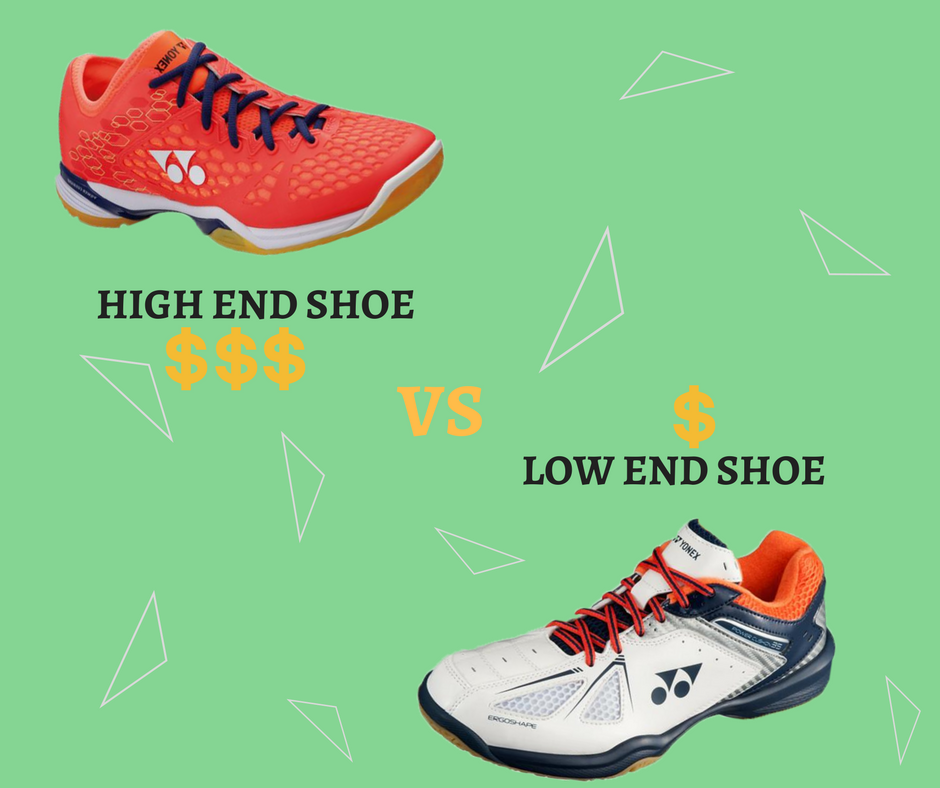 What Is The Difference Between Low End and High End Badminton Shoes? - Yumo Pro Shop - Racquet Sports online store