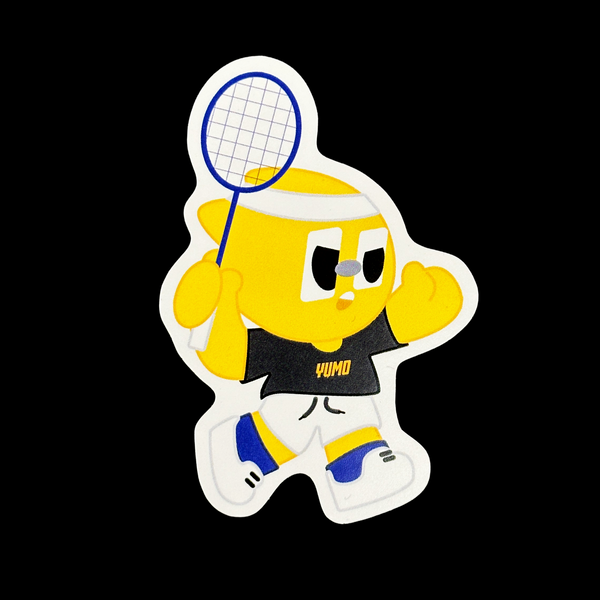Yumomo Edition - Badminton Sticker