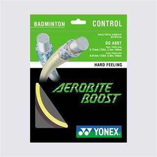 Yonex BG Aerobite Boost Badminton String [Yellow/Grey] stringyonex - Yumo Pro Shop - Racquet Sports online store