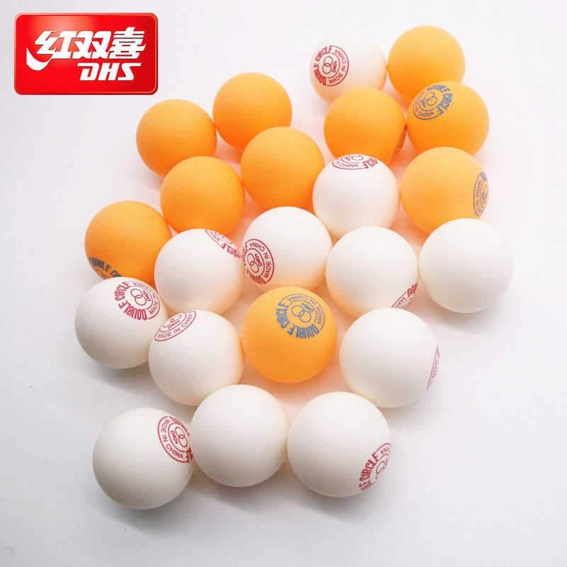DHS Double Circle D40+ [orange] 120pc AccessoriesDHS - Yumo Pro Shop - Racquet Sports online store