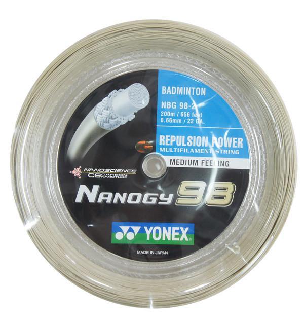 YONEX NBG98 - 200m Reel - Yumo Pro Shop - Racquet Sports Online Store