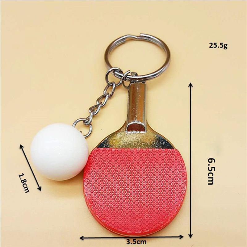 Mini Table Tennis Keychain AccessoriesYumo Pro Shop - Racquet Sports online store - Yumo Pro Shop - Racquet Sports online store