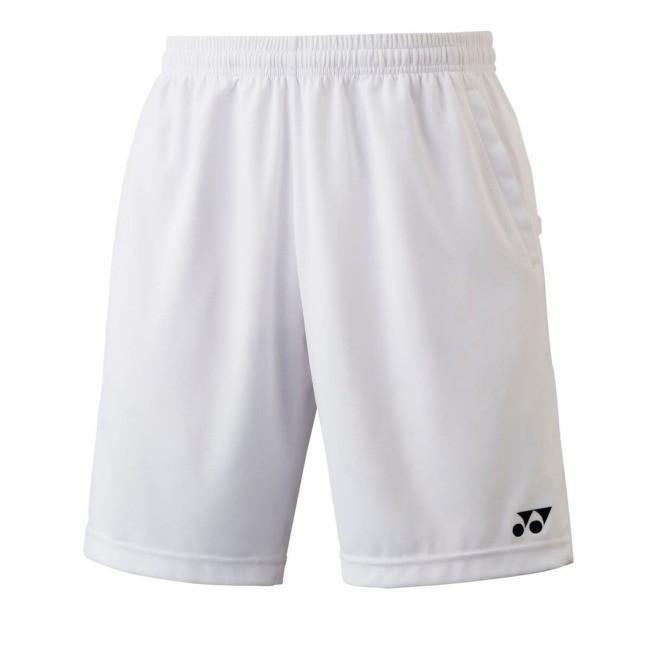 Yonex YM0004EX Men's Team Shorts [White] - Yumo Pro Shop - Racquet Sports Online Store