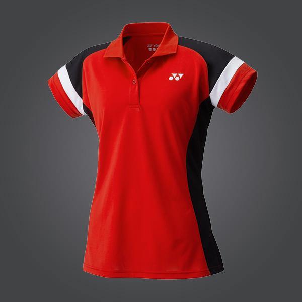 Yumo Pro Shop - Badminton Store Online - Yonex - YW0002EX Women's Game Team Polo Shirt - Red