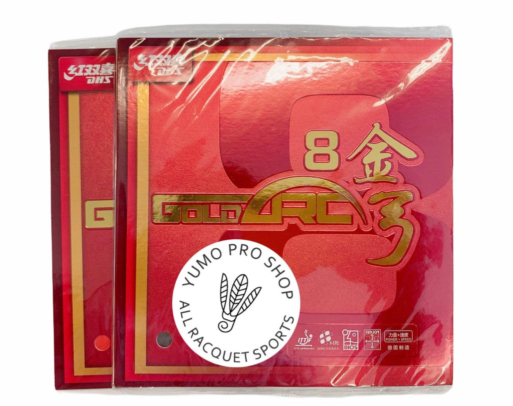 DHS Gold-Arc 8 Rubber 金弓 8 [Pimple in] Table Tennis RubberDHS - Yumo Pro Shop - Racquet Sports online store