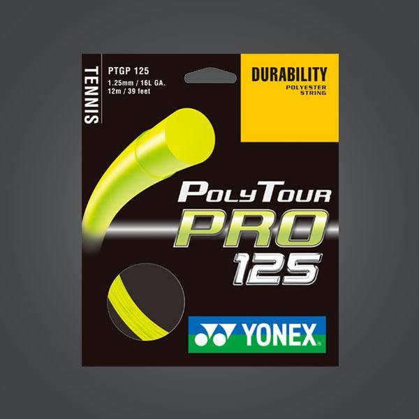 Yonex Polytour Pro 125 16L 1.25mm Tennis Strings Durable 