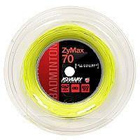 ASHAWAY ZYMAX 70 - WHITE / BLACK / YELLOW (200m Reel) - Yumo Pro Shop - Racket Sports online store - 2