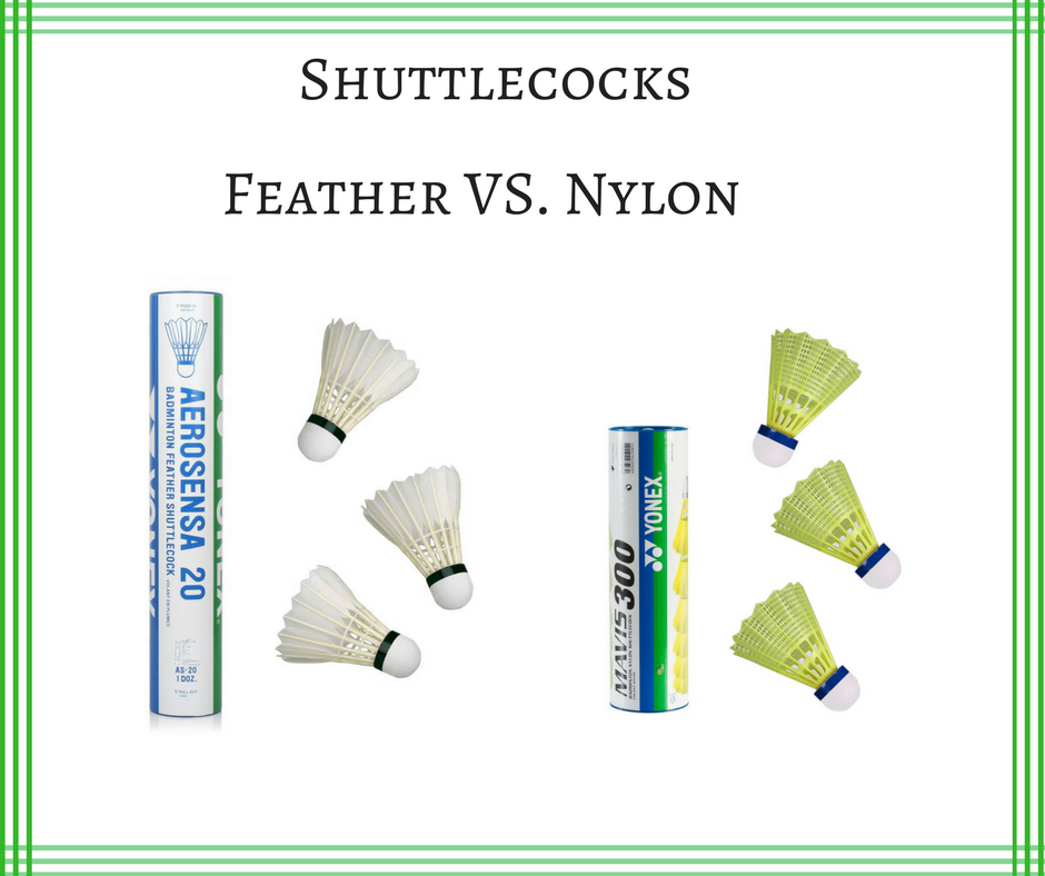 Badminton Shuttles:  Feather vs. Nylon - Yumo Pro Shop - Racquet Sports online store