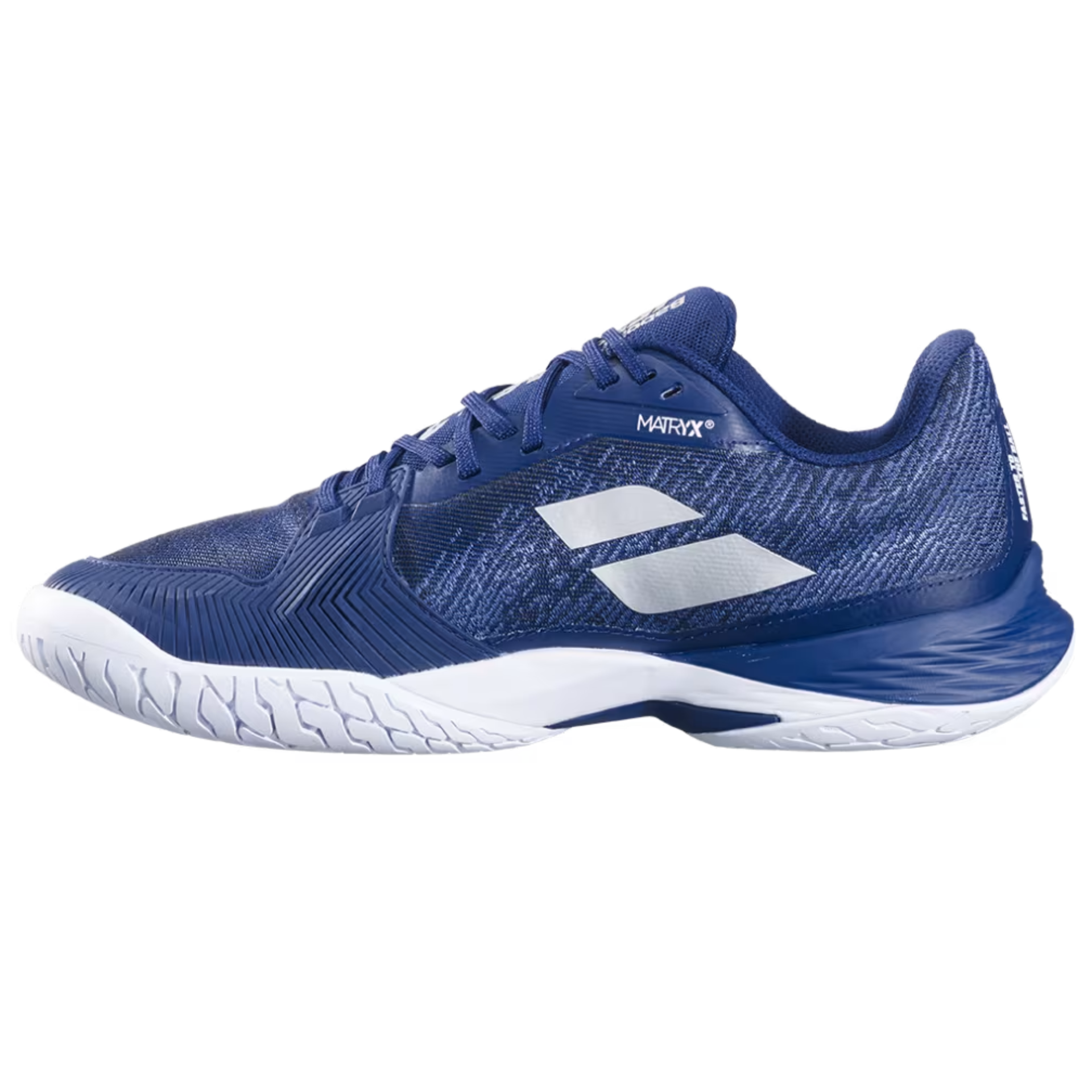 Babolat Jet Mach 3 All Court Men's Shoes [Dark Blue/Silver] - Yumo