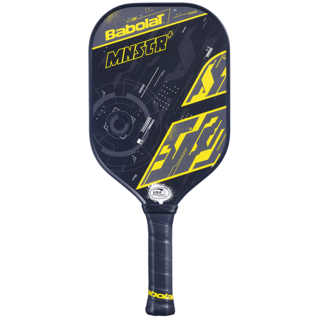 Babolat_MNSTR__Black_Yellow_Pickleball_Paddle_YumoProShop