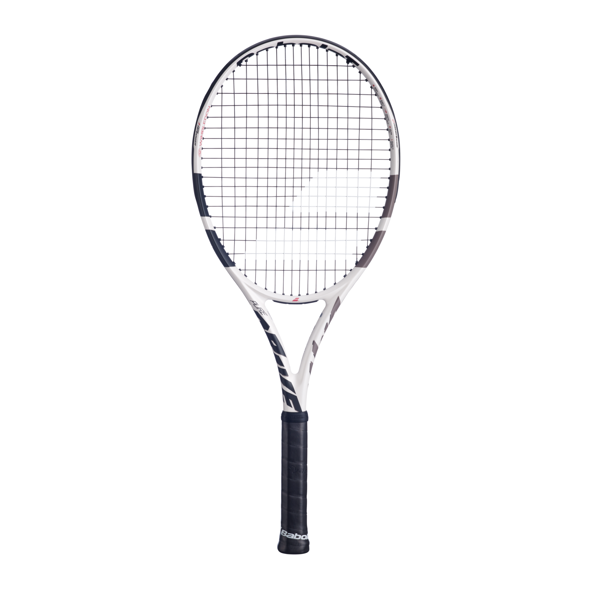 Babolat PURE DRIVE WIMBLEDON 2017 G2 テニス Babolat Pure Drive Wimbledon Unstrung Tennis Racquet [White