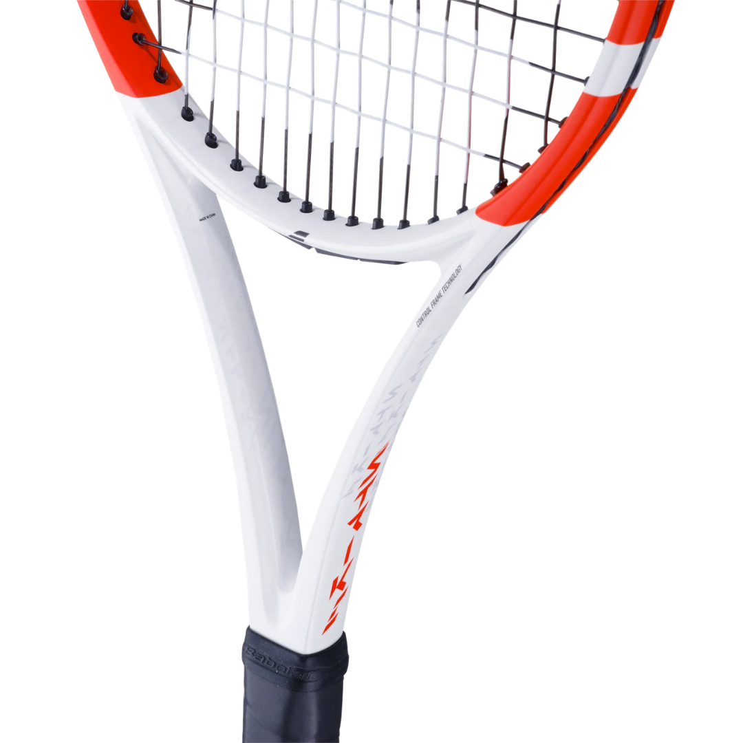 Babolat Pure Strike 98 18/20 Unstrung Tennis Racquet [White/Red