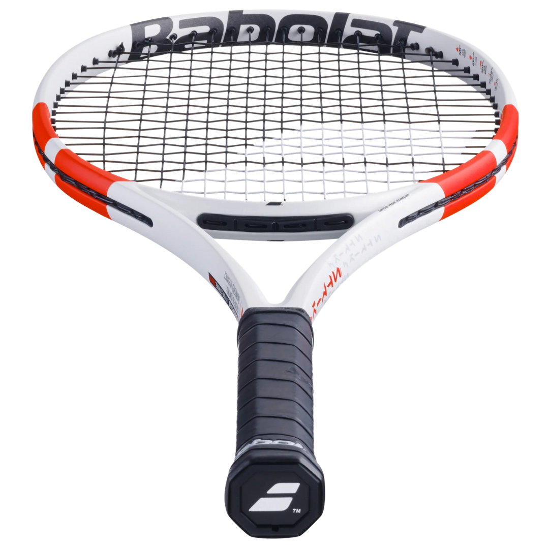 Babolat Pure Strike 98 18/20 Unstrung Tennis Racquet [White/Red