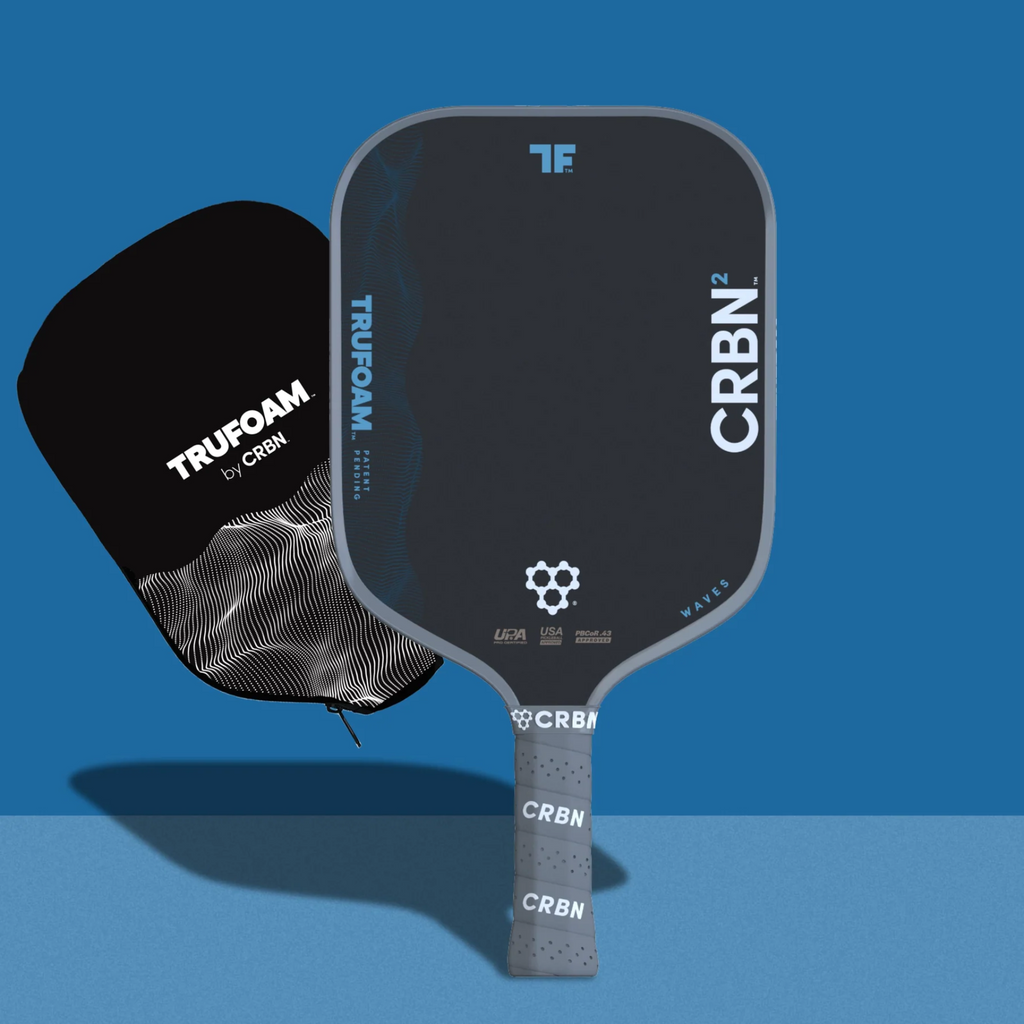 CRBN_CRBN__TruFoam_Waves_Square_Pickleball_Paddle_YumoProShop