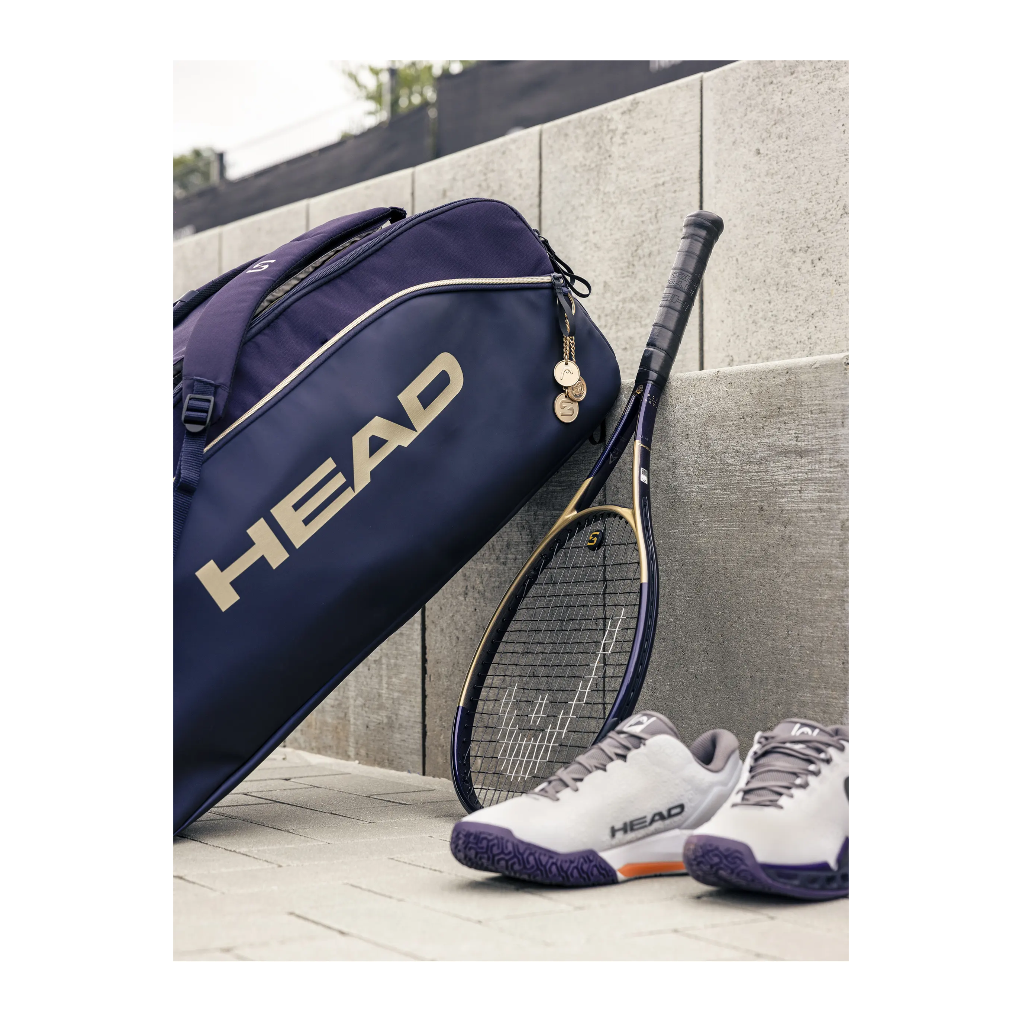 HEAD Pro X Duffle Racquet Bag L Zverev LTD 2026 [Navy] | Yumo Pro