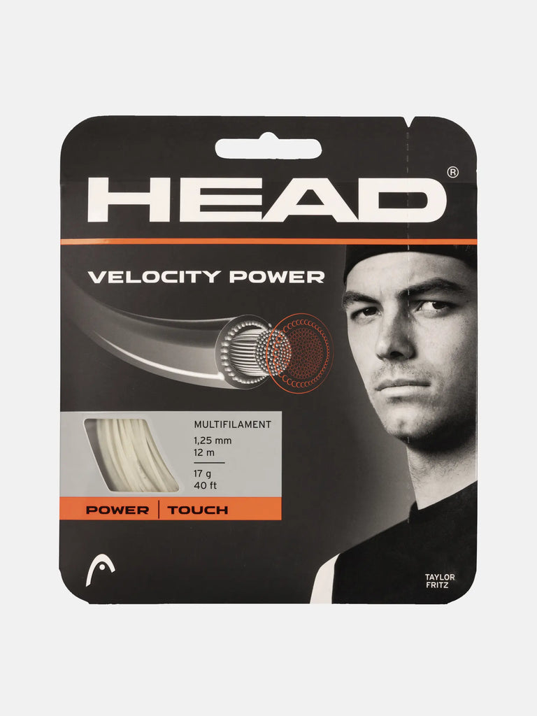 HEAD Velocity Power (SET) Tennis Strings-natural