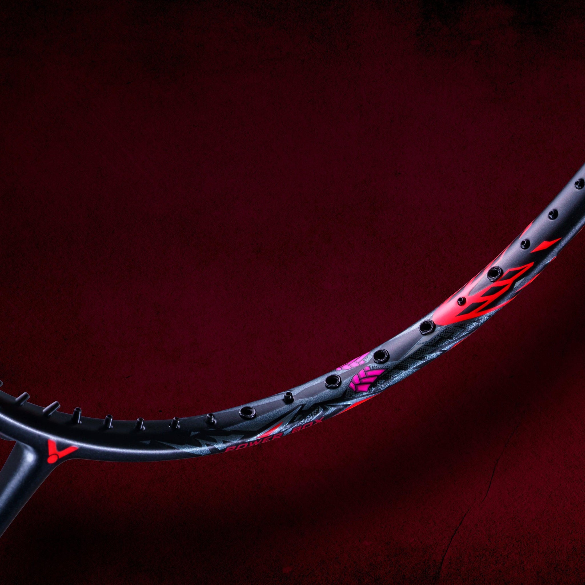 Victor Thruster RYUGA Metallic Unstrung badminton Racket [Black
