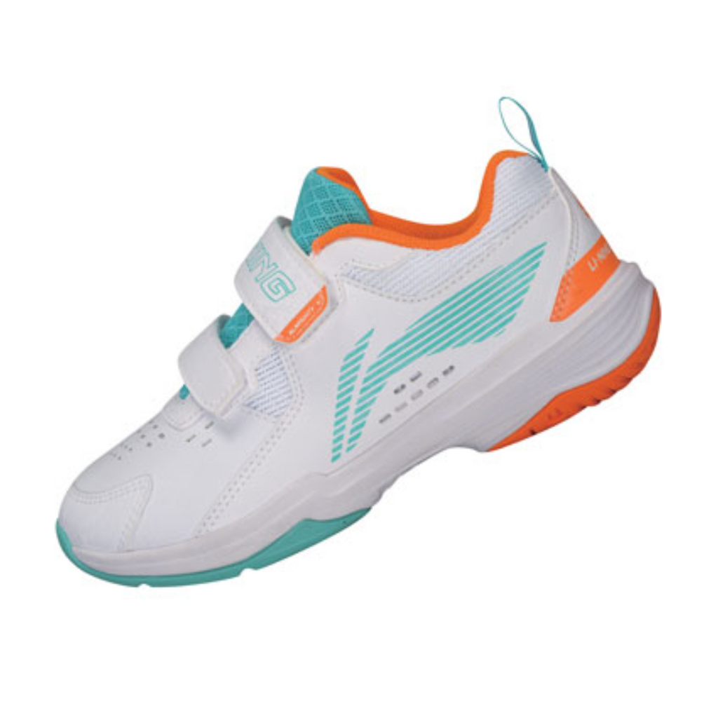 LiNing_AYTT010-1_Junior_Shoes_White_teal_Orange_YumoProShop