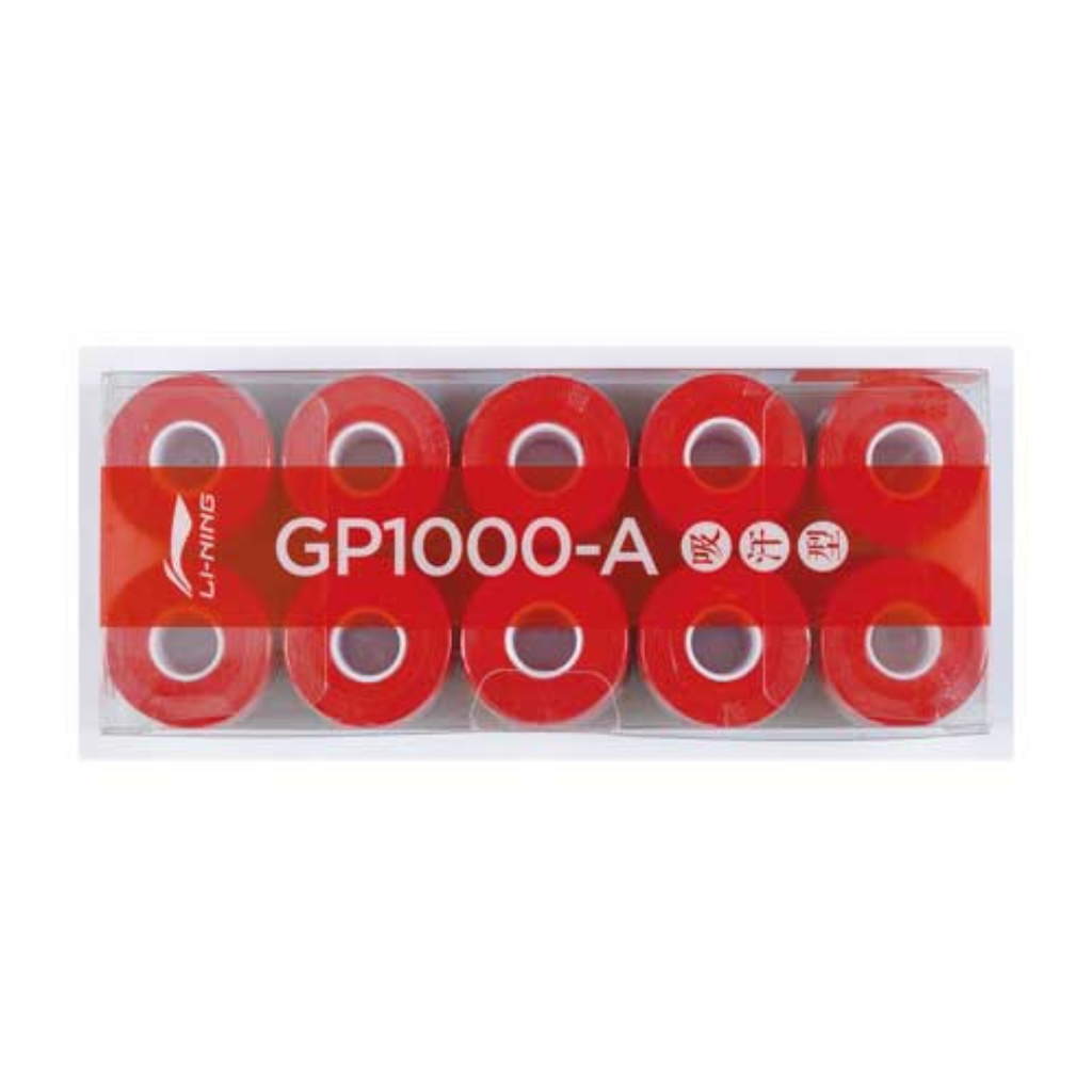LiNing Grip Tape GP1000-A (10 Packs) - Yumo Pro Shop - Racquet Sports Online Store