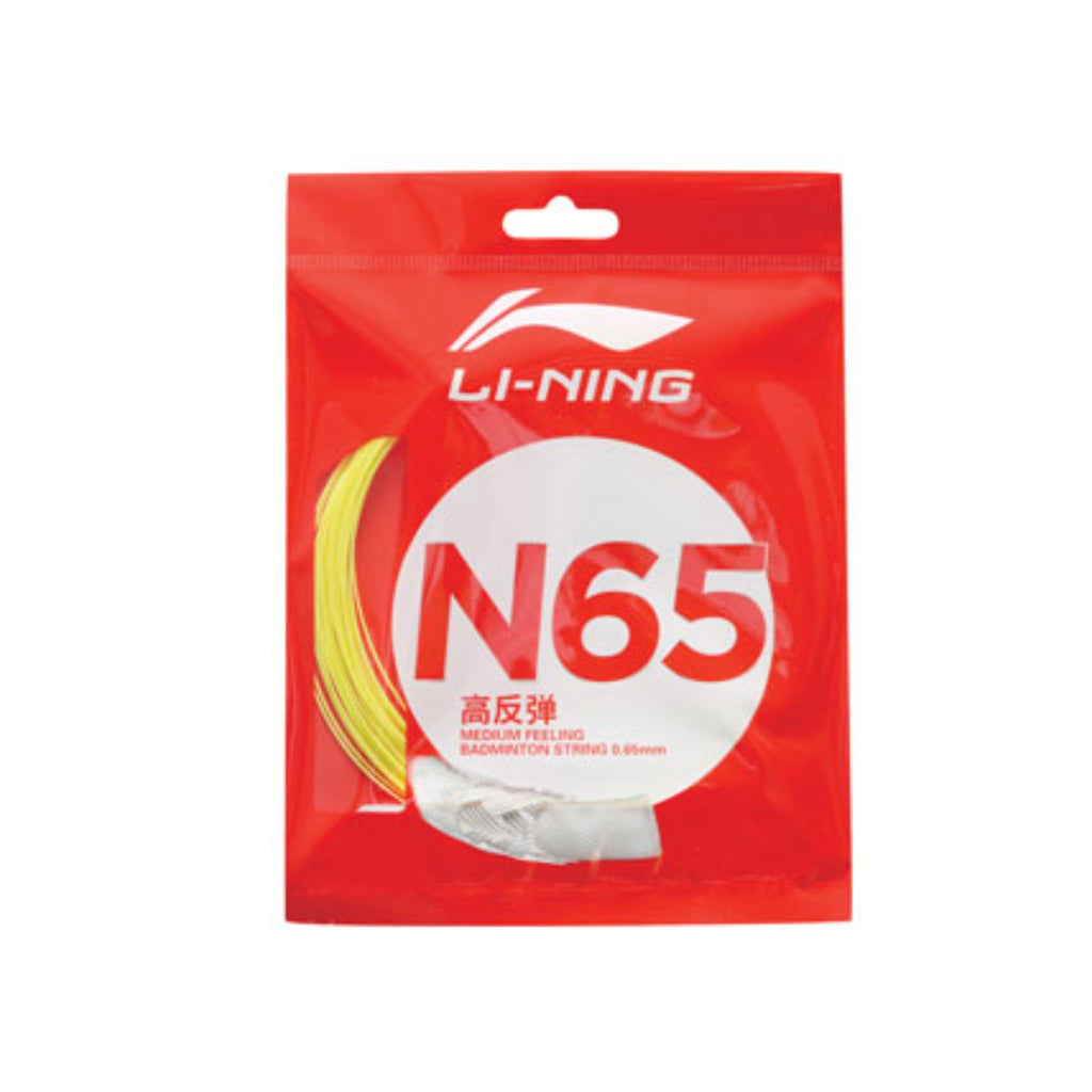 LiNing_N65_Badminton_String_Yellow_YumoProShop