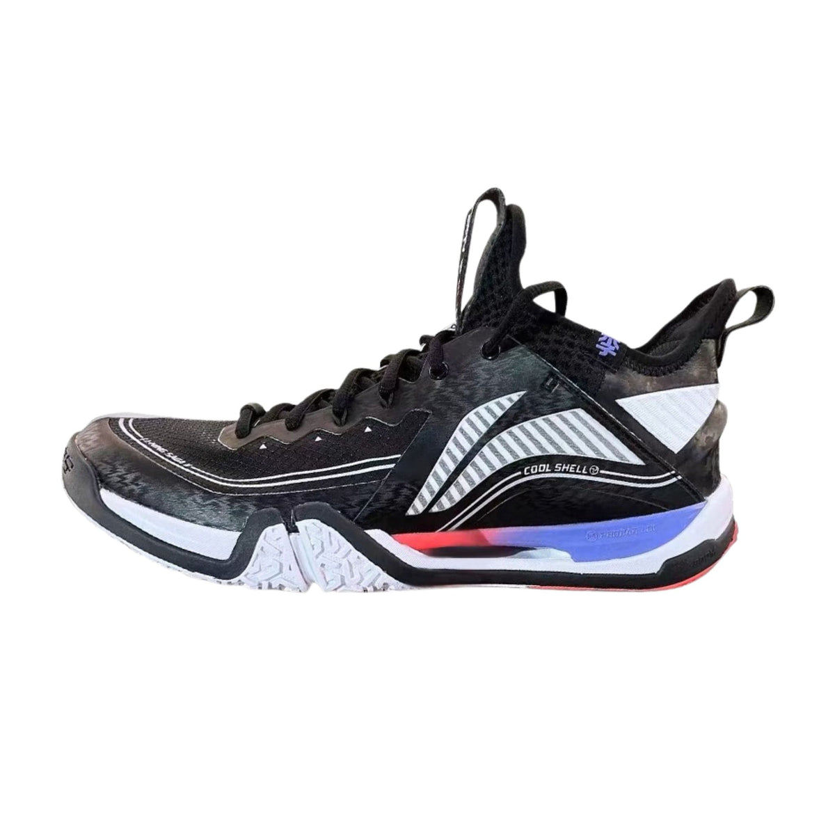 Li Ning Saga II Pro Badminton Shoe Unisex [Black/Standard White ...