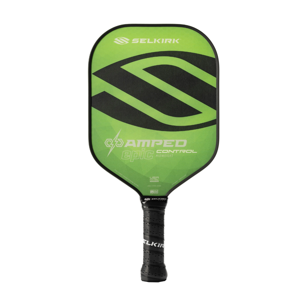 Selkirk_Amped_Control_Epic_Midweight_Green_Pickleball_Paddle_YumoProShop