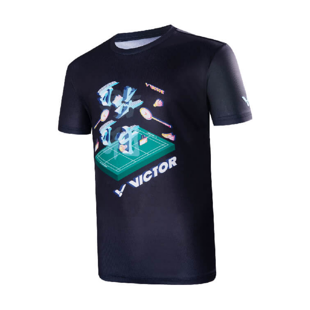 Victor-T40031C_Black_Tshirt_YumoProShop