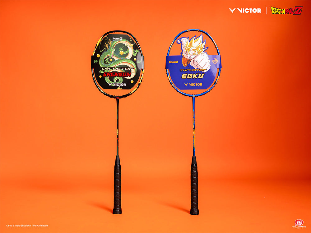VICTOR DRAGON BALL Z GOKU バドミントンラケット Goku's limitless power or Shenron's infinite wishes? ☄️TK-GOKU
