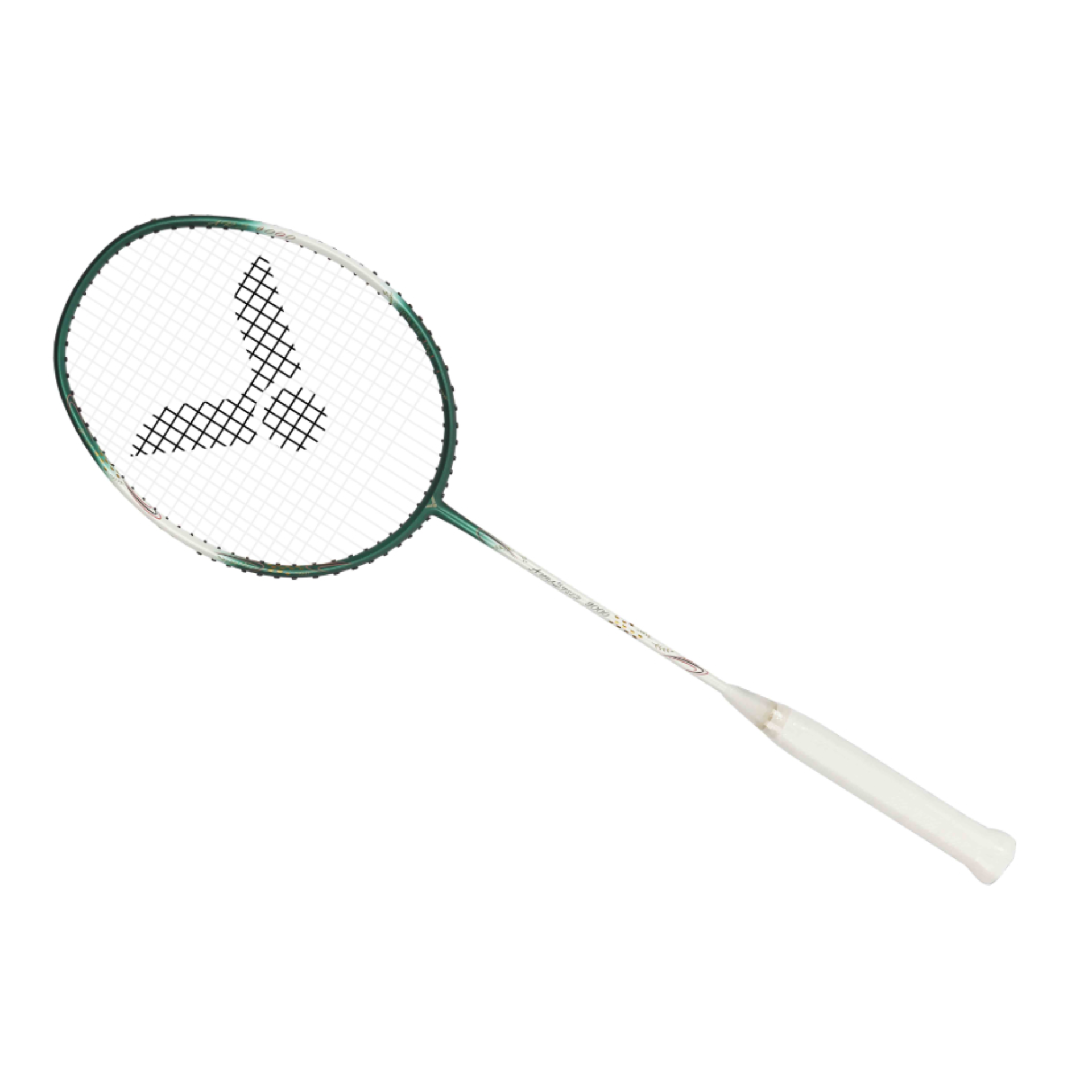 VICTOR AURASPEED 9000 Pre-strung Badminton Racket [Green] ARS