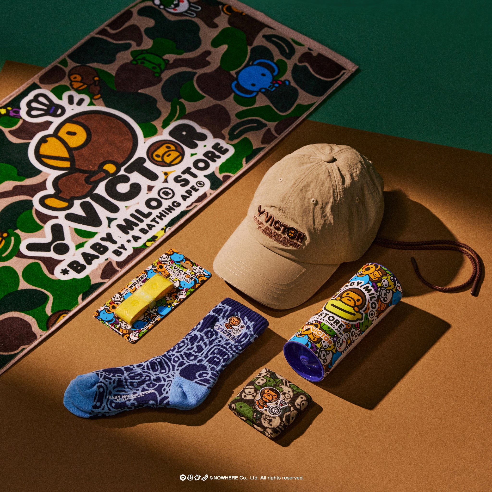 Victor X BABY MILO STORE® SP512BM-G Towel [Jungle Camo] - Yumo Pro