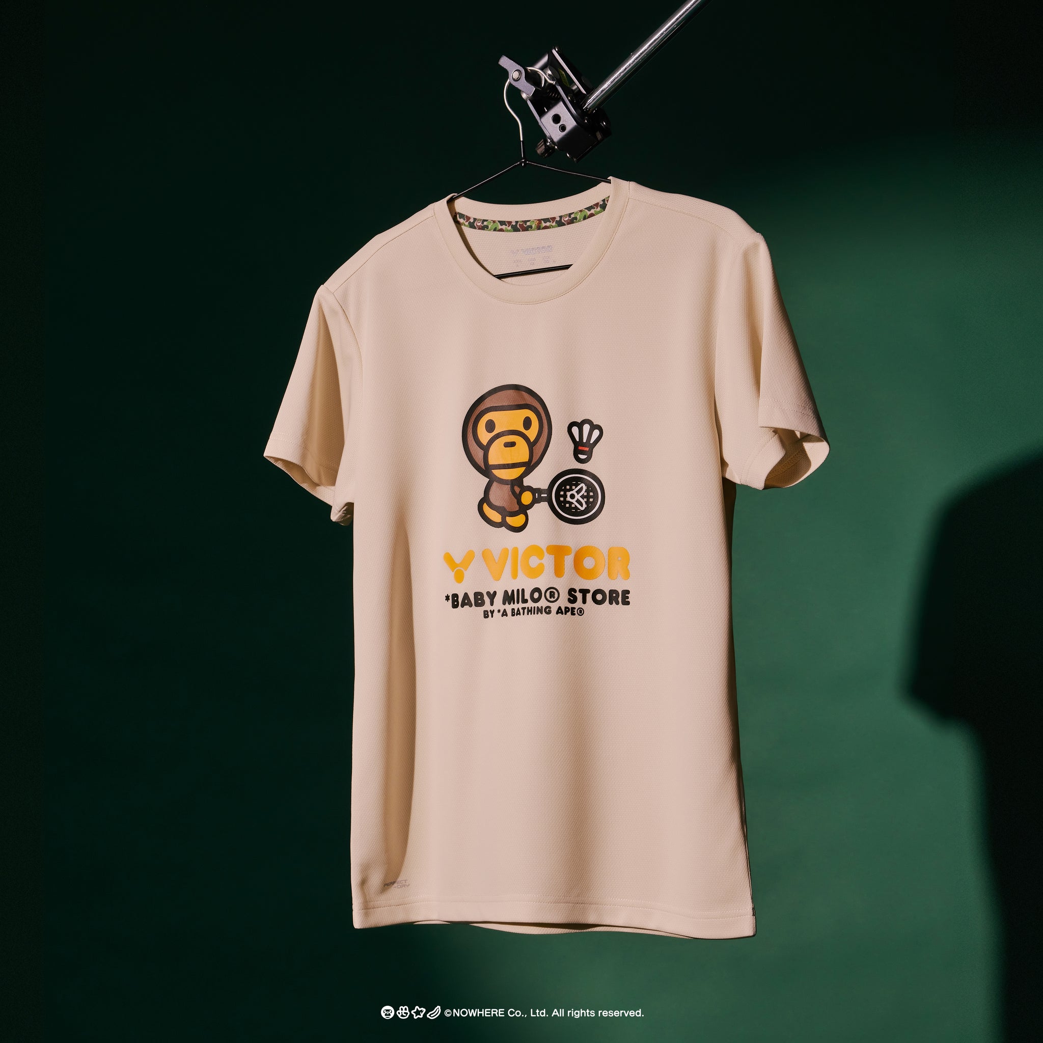 VICTOR x BABY MILO STORE® ハーフパンツ　L Victor x Baby Milo Store Knitted T-Shirt T-501BM-F (Milo Blue