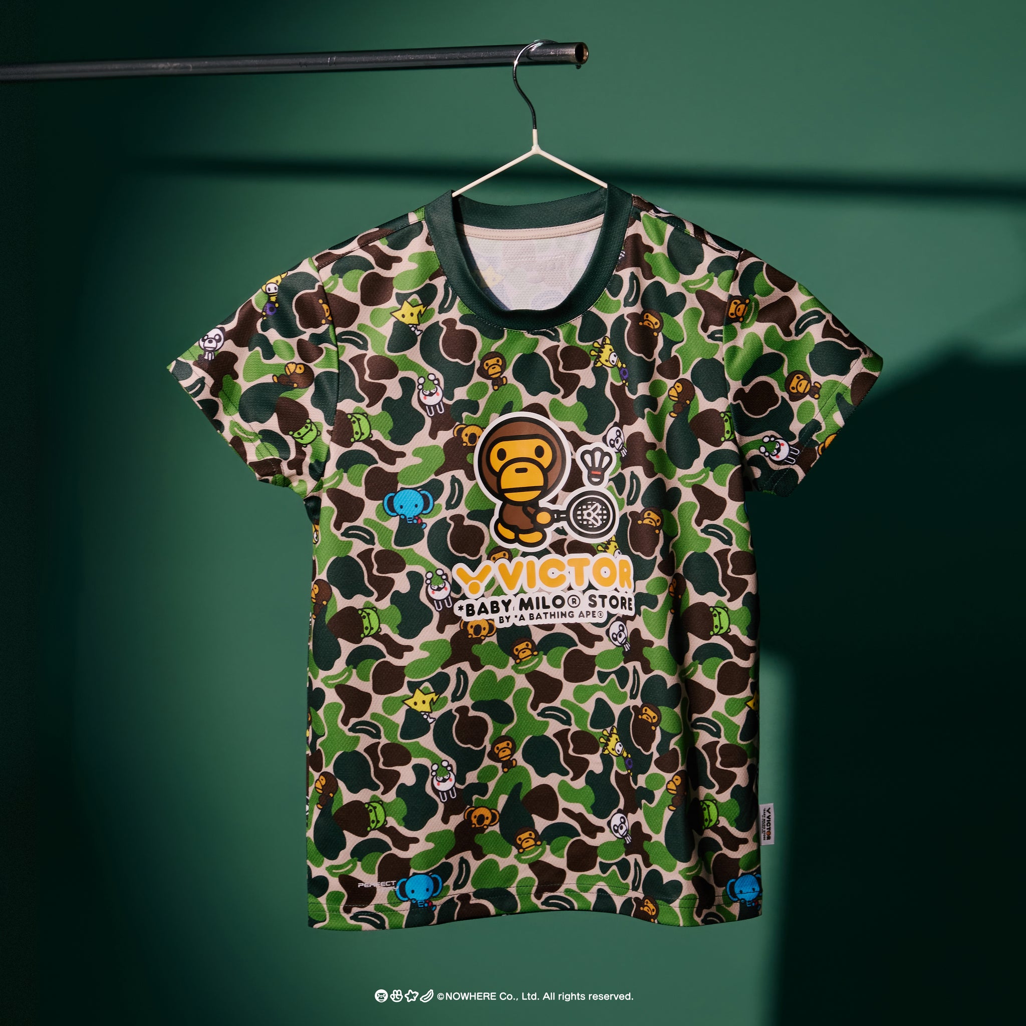 BABY MILO Tシャツ　4枚セット Victor X BABY MILO STORE® T-504JRBM-G Junior Knitted T-Shirt