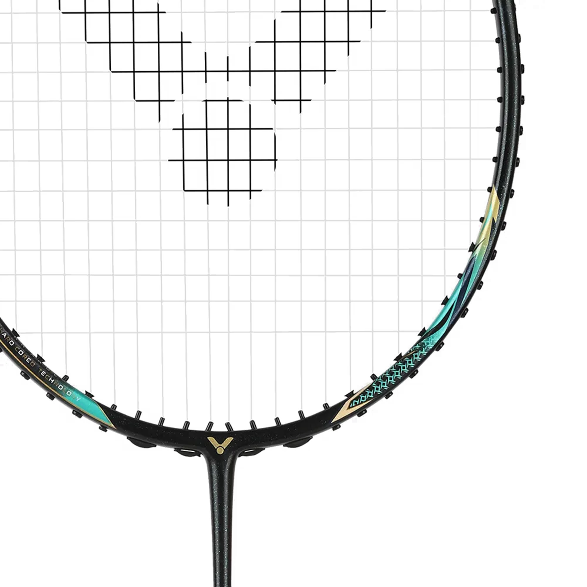 Victor Thruster F C Ultra CX Unstrung Racket [Black/Gold] - Yumo