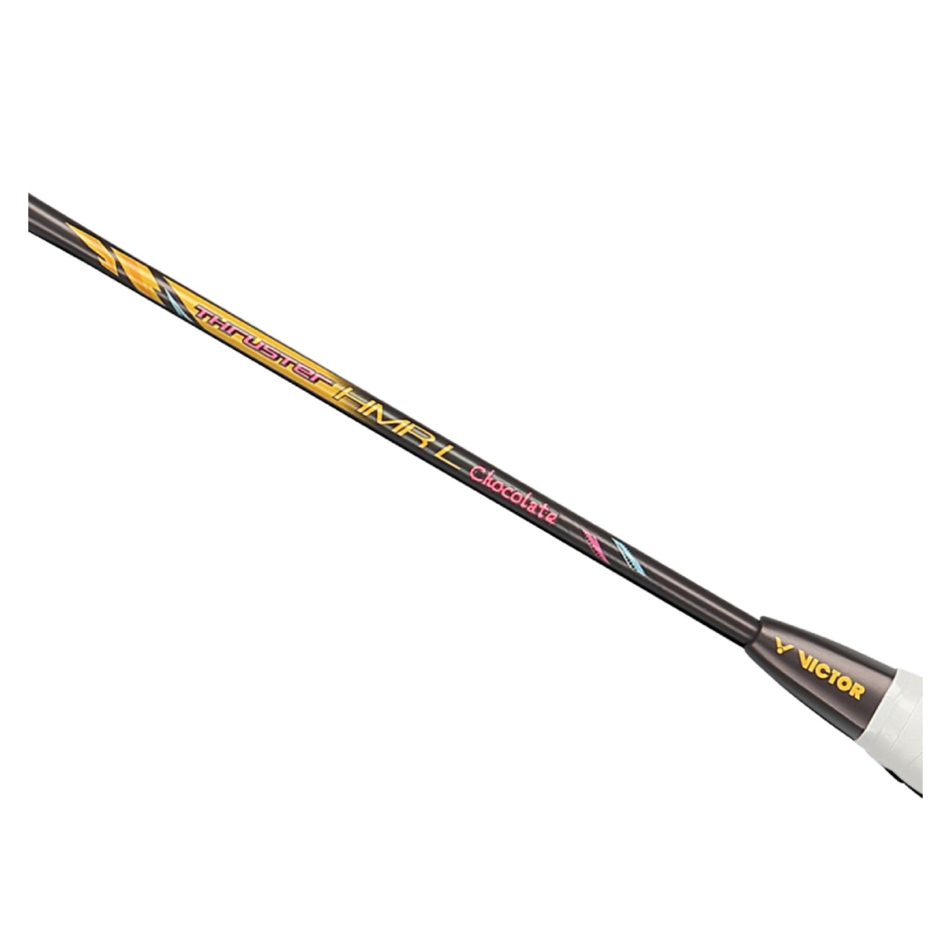 Victor Hmm Racket Victor Thruster K HMRL Chocolate Strung Badminton Racket [Chocolate ...