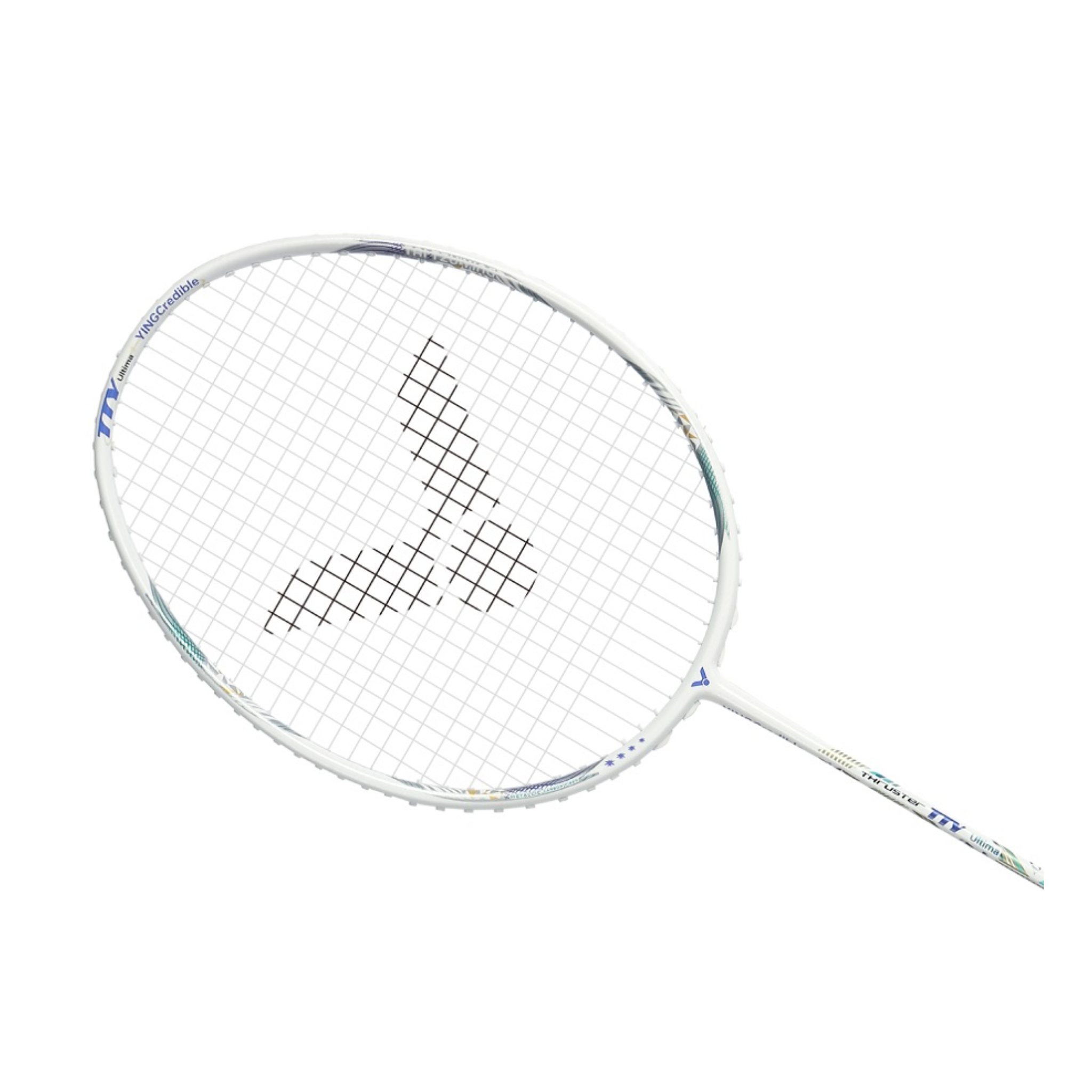 Victor Thruster TTY Ultima Badminton Unstrung Racket [Pearly White Victor Thruster TTY Ultima Badminton Unstrung Racket [Pearly White