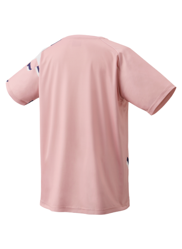 Yonex_16748_Pink_Beige_Unisex_Shirt_B_YumoProShop