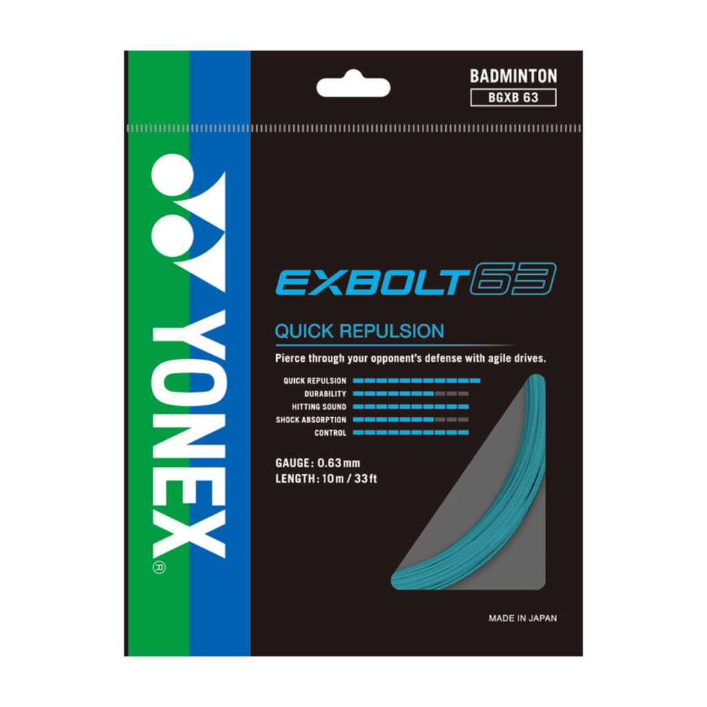 Yonex_EXBOLT63_Mint_Badminton_String_YumoProShop