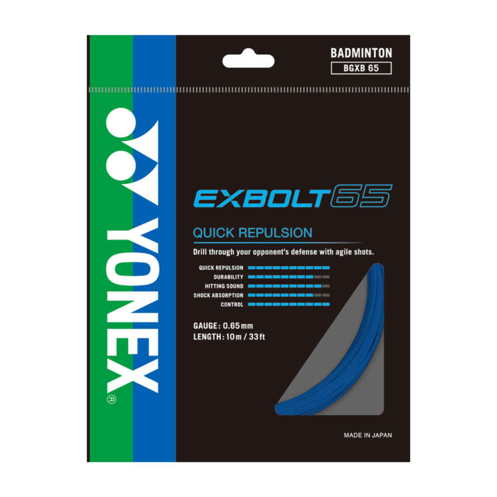 Yonex_EXBOLT65_Blue_Badminton_String_YumoProShop