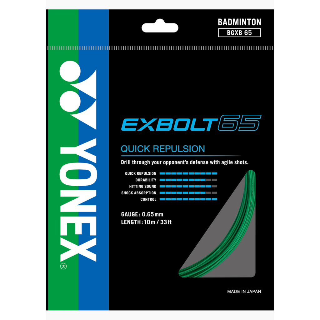Yonex_Exbolt65_Green_Badminton_String_YumoProShop