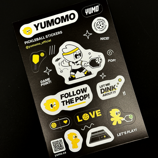 Yumomo Edition - Pickleball Sticker Sheet