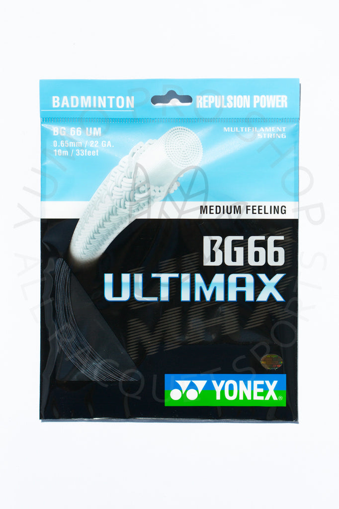 Yonex BG 66UM (Ultimax) Badminton String - Yumo Pro Shop - Racquet Sports Online Store