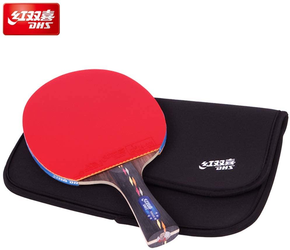 Dhs 1018 Racket Set DHS Table Tennis Pre-Assembled Rackets | Ping Pong Paddles | Bats ...