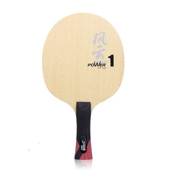 DHS Powerwind WP1 Shakehand (FL) Blade - small handle timerDHS - Yumo Pro Shop - Racquet Sports online store