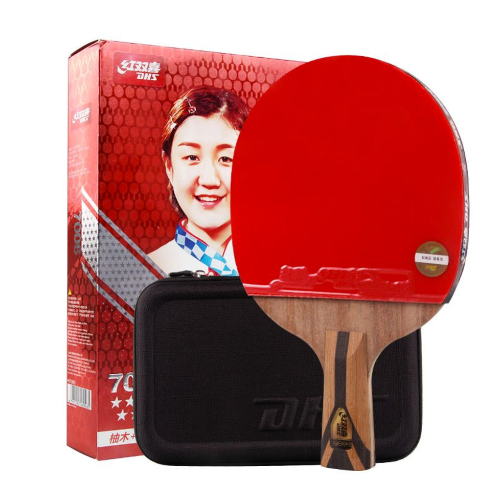 Dhs 1018 Racket Set DHS Table Tennis Pre-Assembled Rackets | Ping Pong Paddles | Bats ...