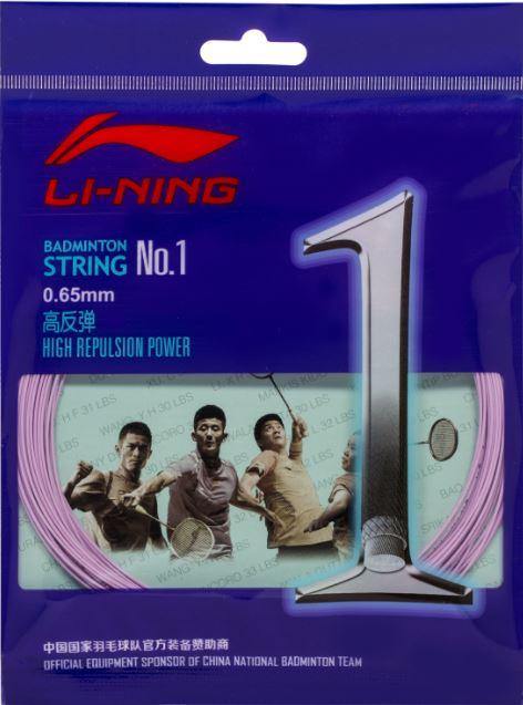 Li Ning BADMINTON STRING NO. 1 AXJJ018 SINGLE - Yumo Pro Shop - Racquet Sports Online Store