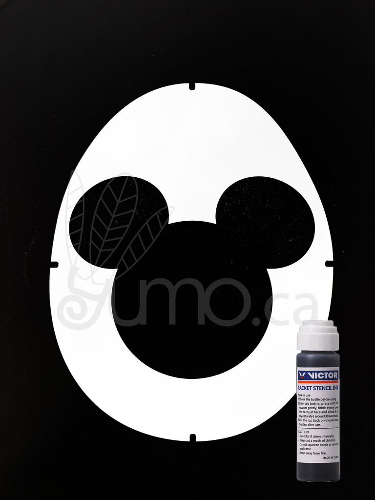 Mickey Mouse Stencil Card AccessoriesYumo Pro Shop - Racquet Sports online store - Yumo Pro Shop - Racquet Sports online store