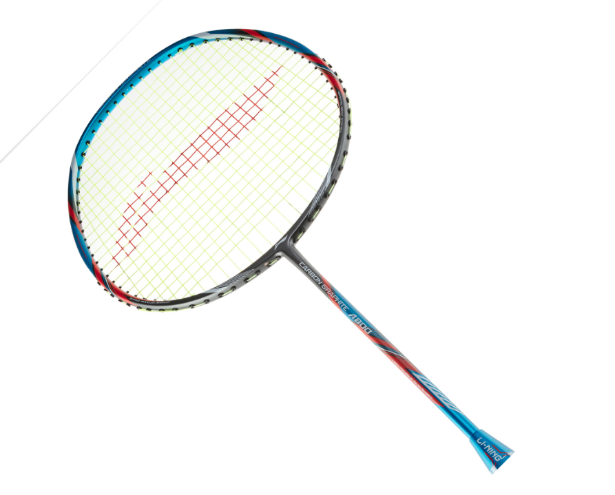 Li Ning Carbon Graphite A800 Strung Badminton Racket [Blue] Badminton Racket below 150Li Ning - Yumo Pro Shop - Racquet Sports online store
