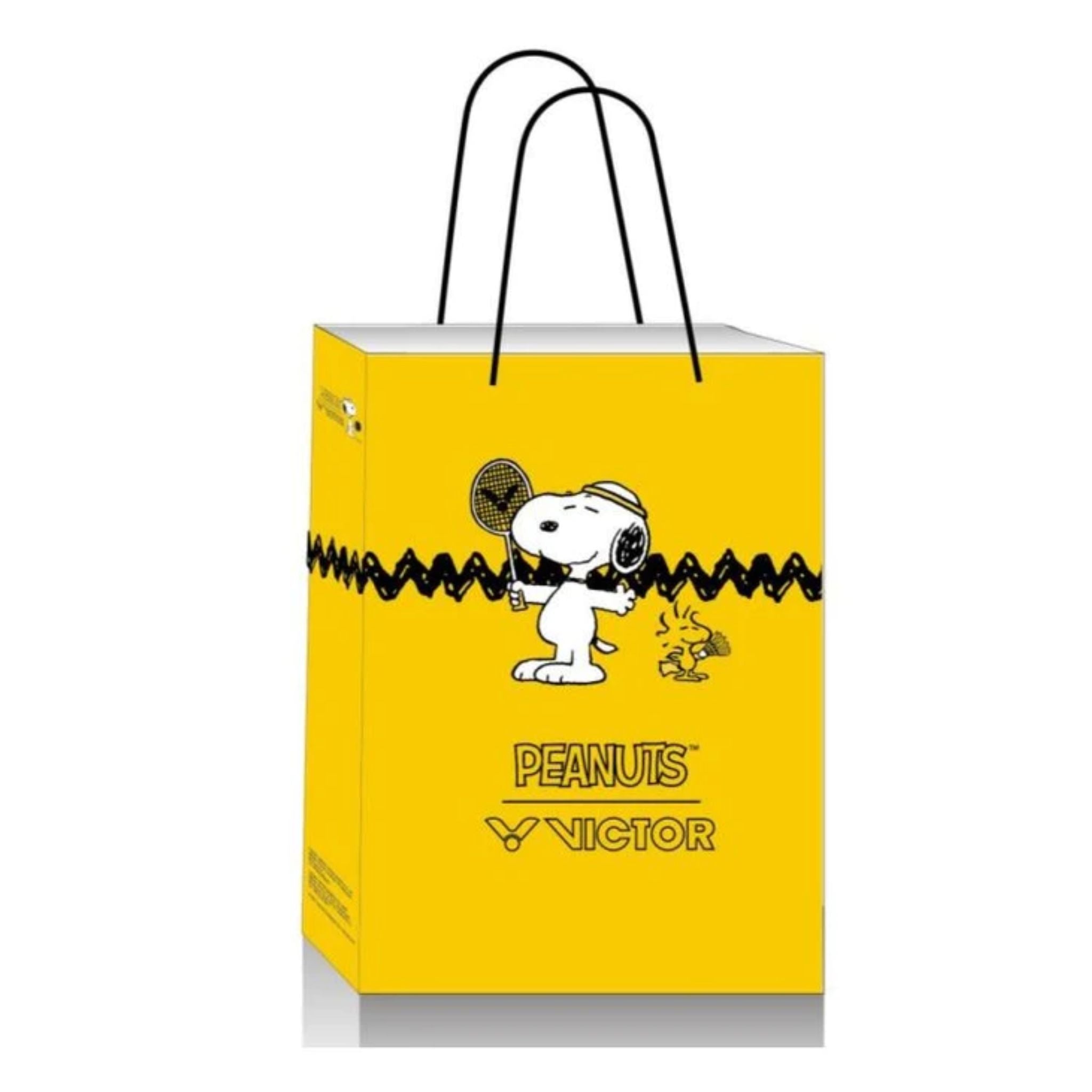 VICTOR X PEANUTS Snoopy Limited Edition Paper Bag [Yellow] - Yumo