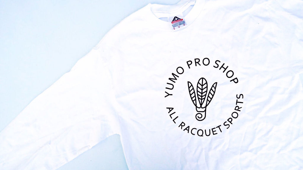 Yumo Creative ("Yumo Pro Shop") AAA Long Sleeve T-Shirt - logo clothingYumo Pro Shop - Racquet Sports online store - Yumo Pro Shop - Racquet Sports online store