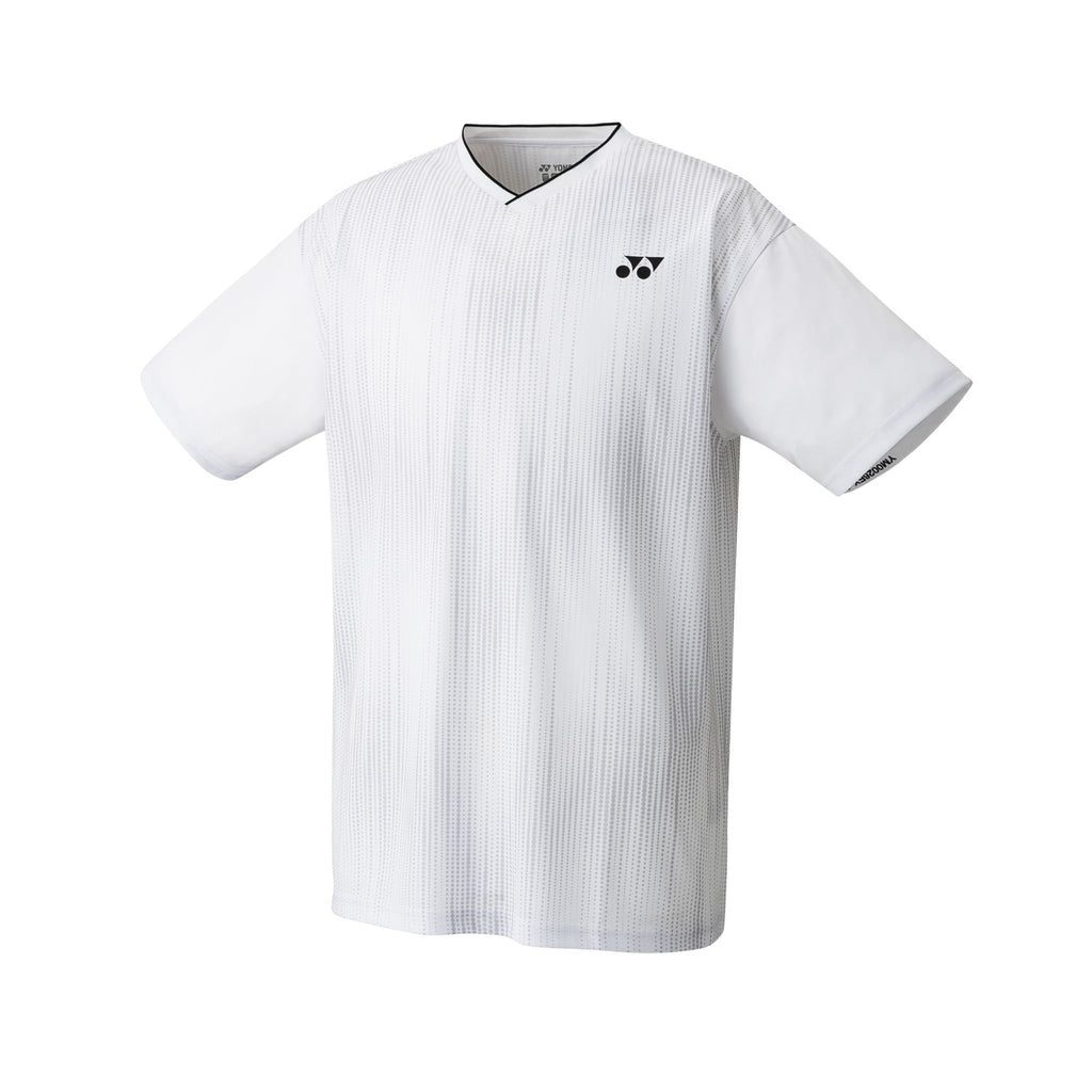 YM0026_Team_Men_White_Crew_Neck_Badminton_shirt_YumoProShop